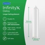 PASANTE - PRESERVATIVI RIBBED PASSION SCATOLA 144 UNITÀ